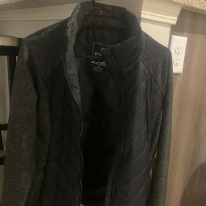 Full zip black jacket size smal